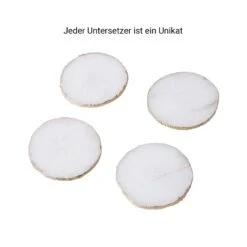 4x Edelsteinuntersetzer Ø11cm CRYSTAL In Weiß-Gold 7 4x Edelsteinuntersetzer Ø11cm CRYSTAL In Weiß-Gold -Angebote Butlers Store butlers 4x edelsteinuntersetzer o11cm crystal in weiss gold 2