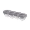 4x Schale 640ml ATLANTIS In Grau -Angebote Butlers Store butlers 4x schale 640ml atlantis in grau