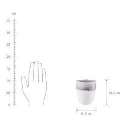 4x Tasse 300ml ATLANTIS In Grau -Angebote Butlers Store butlers 4x tasse 300ml atlantis in grau 3