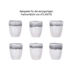 4x Tasse 300ml ATLANTIS In Grau -Angebote Butlers Store butlers 4x tasse 300ml atlantis in grau 6
