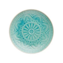 4x Teller Ø25cm SUMATRA In Türkis -Angebote Butlers Store butlers 4x teller o25cm sumatra in turkis 2