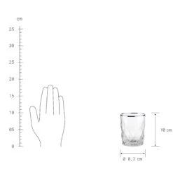 6x Gläser Mit Silberrand 345ml UPSCALE In Silber -Angebote Butlers Store butlers 6x glaser mit silberrand 345ml upscale in silber 3