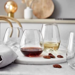 6x Rotweingläser Ohne Stiel 440ml SENZA In Transparent -Angebote Butlers Store butlers 6x rotweinglaser ohne stiel 440ml senza in transparent 1