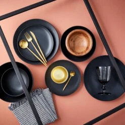 Besteck-Set 4-tlg. Matt STILETTO In Gold -Angebote Butlers Store butlers besteck set 4 tlg matt stiletto in gold 6