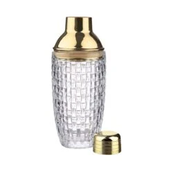 Cocktailshaker 370ml BAR NOBLE In Transparent-Gold -Angebote Butlers Store butlers cocktailshaker 370ml bar noble in transparent gold 2