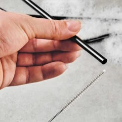 Edelstahltrinkhalme Mit Bürste MANHATTAN LOUNGE In Schwarz 8 Edelstahltrinkhalme Mit Bürste MANHATTAN LOUNGE In Schwarz -Angebote Butlers Store butlers edelstahltrinkhalme mit burste manhattan lounge in schwarz 2