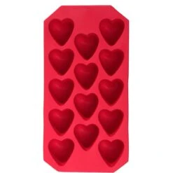 Eiswürfelbereiter Herz COOL DOWN In Rot