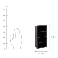 Eiswürfelform Für 8 XXL Eiswürfel COOL DOWN In Schwarz -Angebote Butlers Store butlers eiswurfelform fur 8 xxl eiswurfel cool down in schwarz 2