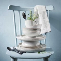 Geschirr-Set 12-tlg. HENLEY In Grau -Angebote Butlers Store butlers geschirr set 12 tlg henley in grau 9