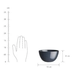 Geschirr-Set 8-tlg. NATIVE In Dunkelblau -Angebote Butlers Store butlers geschirr set 8 tlg native in dunkelblau 4