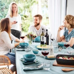 Geschirr-Set Zum Dinner 12-tlg. DE LA ROYA In Blau -Angebote Butlers Store butlers geschirr set zum dinner 12 tlg de la roya in blau 10