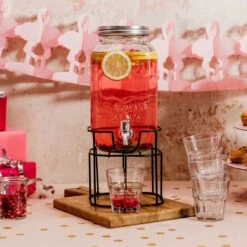 Getränkespender 3,5 L REFRESH In Transparent -Angebote Butlers Store butlers getrankespender 3 5 l refresh in transparent 5