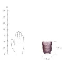 Glas 250ml FIRENZE In Lila -Angebote Butlers Store butlers glas 250ml firenze in lila 2