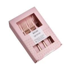 Kuchengabeln 4er-Set QUEENS In Roségold -Angebote Butlers Store butlers kuchengabeln 4er set queens in rosegold 2