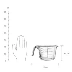 Messbecher Aus Glas 1000ml RECIPE In Transparent -Angebote Butlers Store butlers messbecher aus glas 1000ml recipe in transparent 2