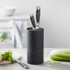 Messerblock BOLERO In Schwarz -Angebote Butlers Store butlers messerblock bolero in schwarz 2