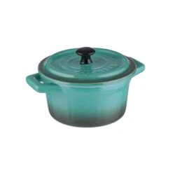 Mini-Auflaufform Rund 190ml C'EST SI BON In Petrol