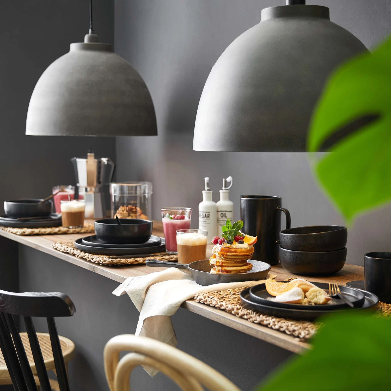 Pastateller Ø23cm CASA NOVA In Schwarz 14 Pastateller Ø23cm CASA NOVA In Schwarz – Bild 12