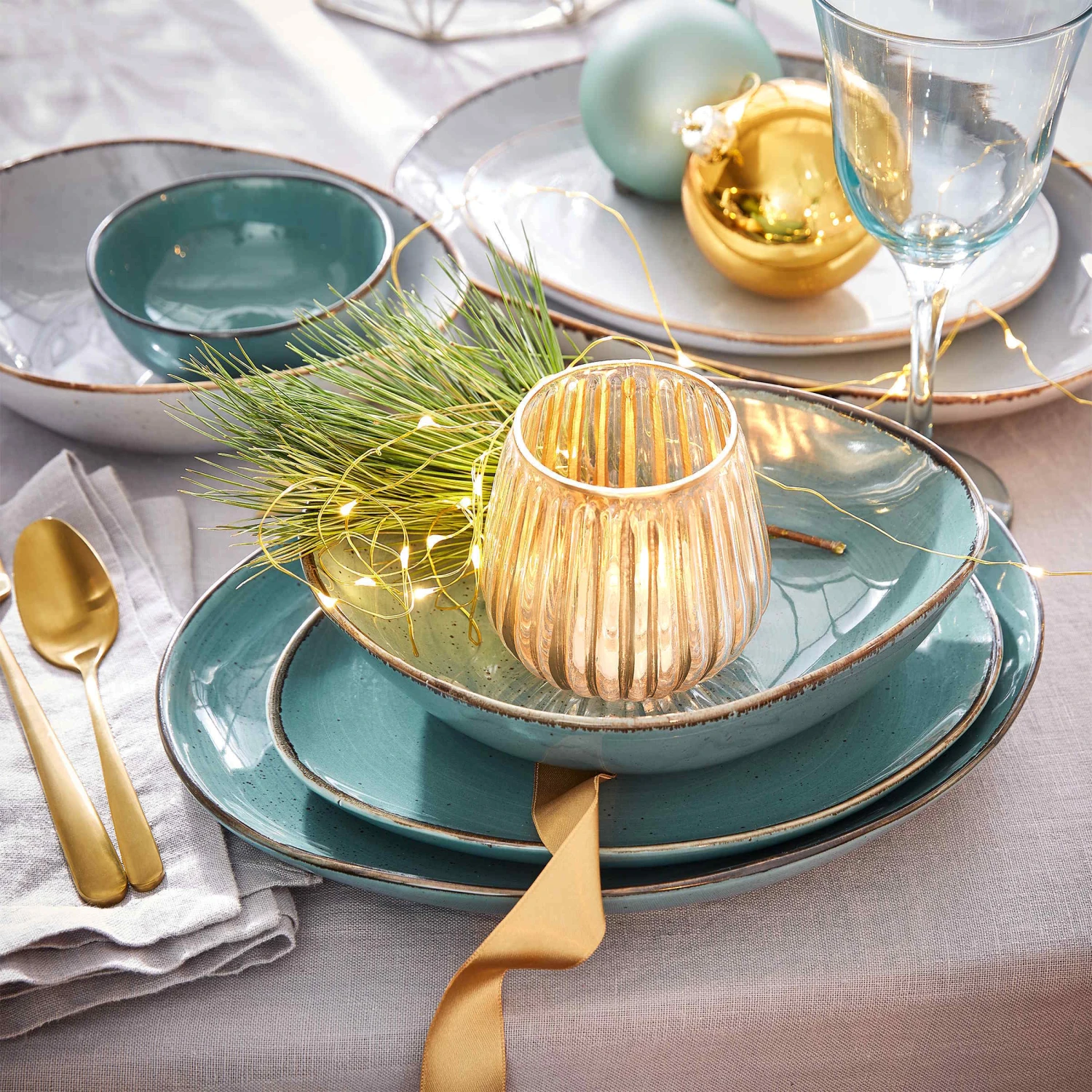 Platzteller L 31 X B 23cm FINCA In Grau 8 Platzteller L 31 X B 23cm FINCA In Grau – Bild 6