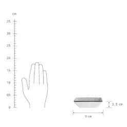 Schale Eckig 50ml DIM SUM In Schwarz-Weiß -Angebote Butlers Store butlers schale eckig 50ml dim sum in schwarz weiss 3