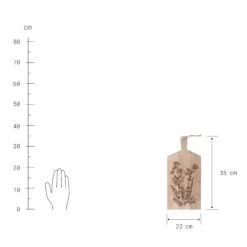 Schneidebrett Blumen L 35 X B 22cm FINE CUT In Braun -Angebote Butlers Store butlers schneidebrett blumen l 35 x b 22cm fine cut in braun 3