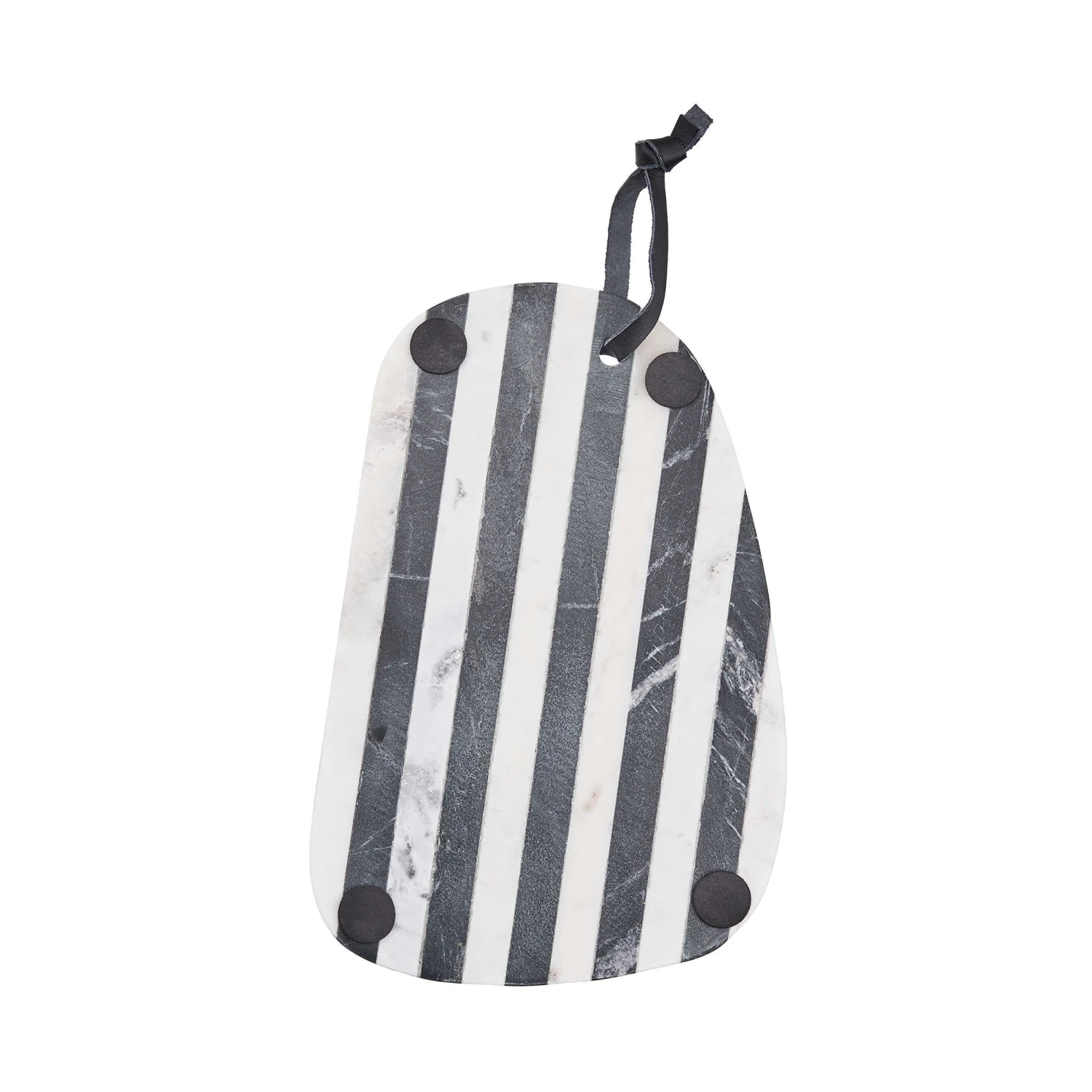 Schneidebrett Organisch Marmor L 30 X B 20cm MARBLE In Schwarz-Weiß 6 Schneidebrett Organisch Marmor L 30 X B 20cm MARBLE In Schwarz-Weiß – Bild 4