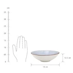 Servierschale 420ml DIM SUM In Blau-Weiß -Angebote Butlers Store butlers servierschale 420ml dim sum in blau weiss 3