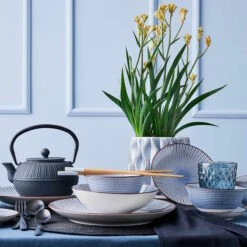 Servierschale 420ml DIM SUM In Blau-Weiß -Angebote Butlers Store butlers servierschale 420ml dim sum in blau weiss 5