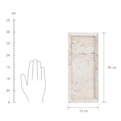 Tablett L 30 X B 13cm TRAVERTINE In Beige -Angebote Butlers Store butlers tablett l 30 x b 13cm travertine in beige 3