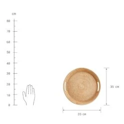 Tablett L 35 X B 6cm RONDA In Natur -Angebote Butlers Store butlers tablett l 35 x b 6cm ronda in natur 2