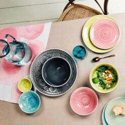 Teller Ø25cm SUMATRA In Hellgrün -Angebote Butlers Store butlers teller o25cm sumatra in hellgrun 4