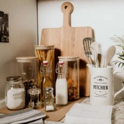 Vorratsglas 2300ml WOODLOCK In Transparent -Angebote Butlers Store butlers vorratsglas 2300ml woodlock in transparent 4